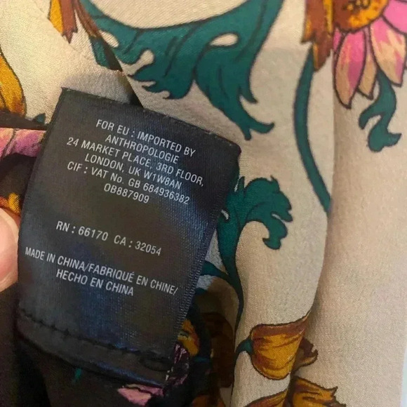 Maeve by Anthropologie 100% silk blouse - Picture 6 of 11